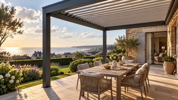 5 raisons d'opter pour une pergola bioclimatique en Normandie