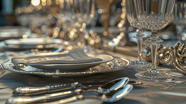 Des couverts de table élégants avec jusqu'à 60% de réduction