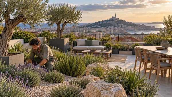 Transformez votre espace extérieur avec un paysagiste à Marseille